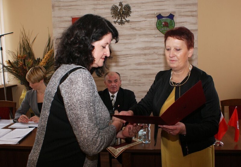 Zdjęcie 4: Pierwsza sesja w Wolborzu. Szulc przewodniczącym 