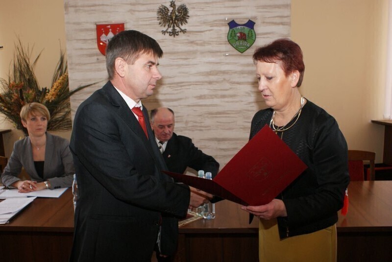 Zdjęcie 5: Pierwsza sesja w Wolborzu. Szulc przewodniczącym 