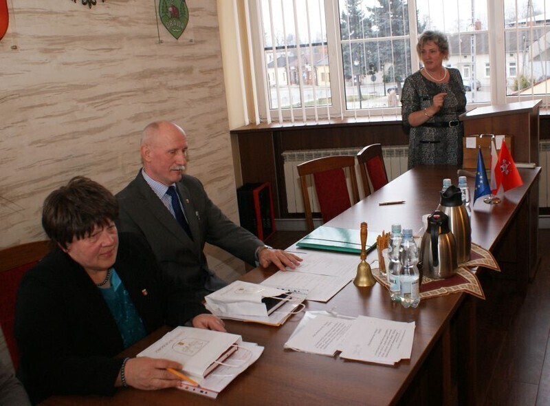 Zdjęcie 9: Pierwsza sesja w Wolborzu. Szulc przewodniczącym 