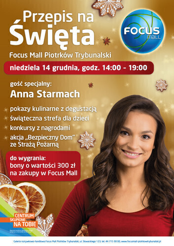 Przepis na Święta z Anną Starmach