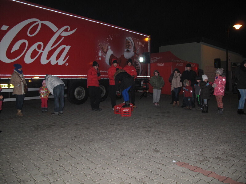 Zdjęcie 10: Truck Coca Coli odwiedził Piotrków