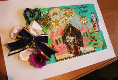 Zdjęcie 1: Uczniowie z Gimnazjum nr 2 nagrodzeni w świątecznym konkursie