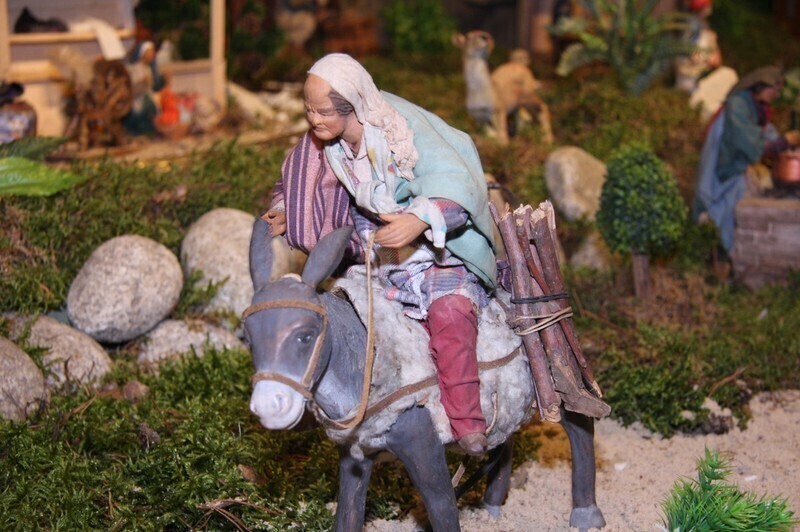 Zdjęcie 4: Szopkę kolejarzy można oglądać od Wigilii