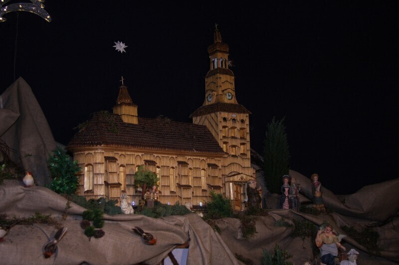 Zdjęcie 10: Szopkę kolejarzy można oglądać od Wigilii