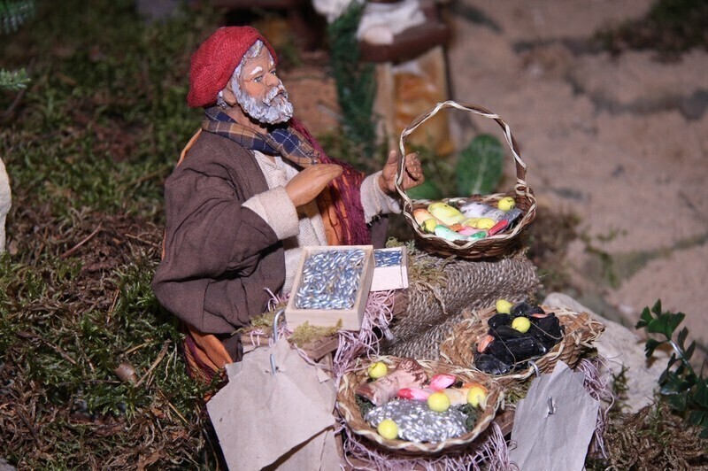 Zdjęcie 15: Szopkę kolejarzy można oglądać od Wigilii