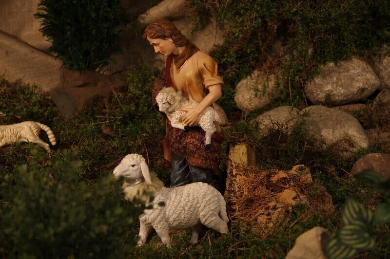 Zdjęcie 30: Szopkę kolejarzy można oglądać od Wigilii