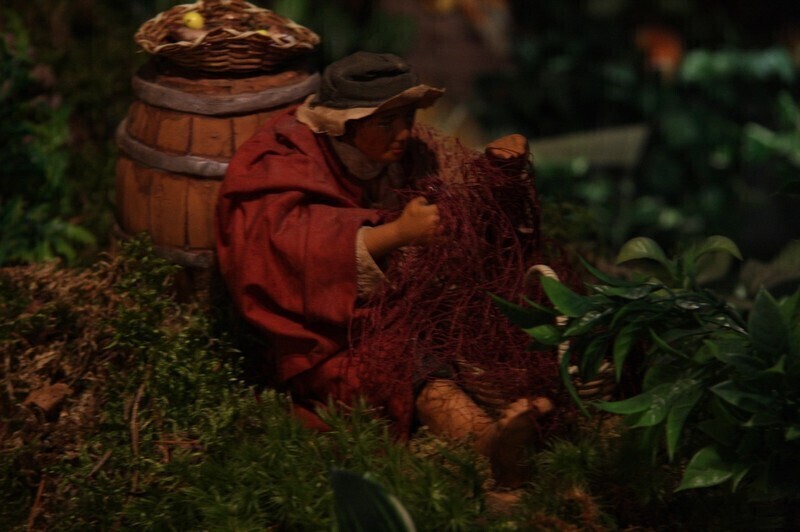 Zdjęcie 39: Szopkę kolejarzy można oglądać od Wigilii