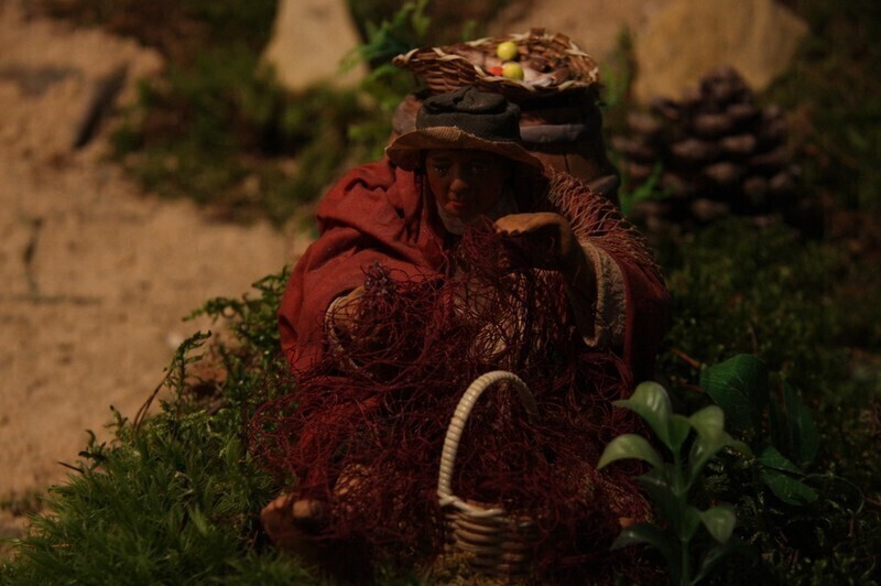 Zdjęcie 40: Szopkę kolejarzy można oglądać od Wigilii