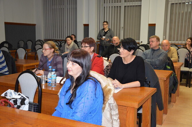 Zdjęcie 1: Podsumowali projekt 