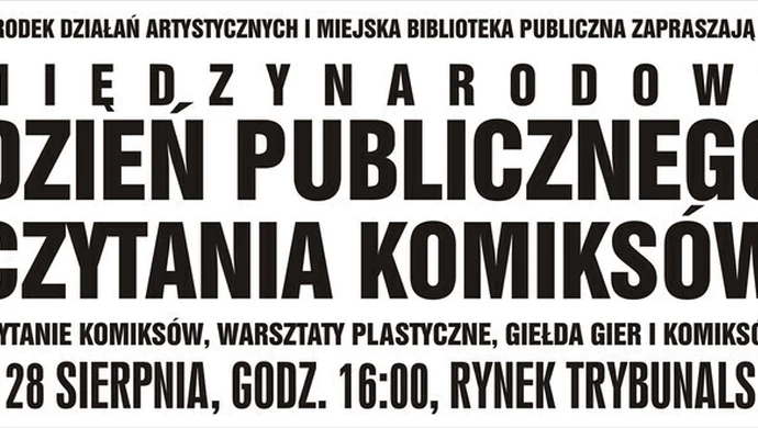 Międzynarodowy Dzień Publicznego Czytania Komiksów