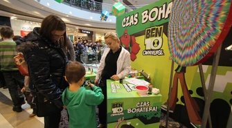 "Misja zwiadowcza Ben 10" w Focus Mall