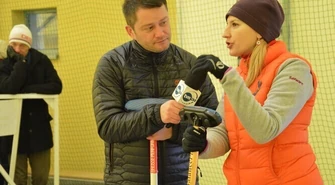 Jarek Kuźniar w Powiatowym Centrum Sportu