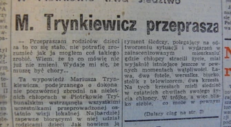 Amnestia – furtka w ścianie śmierci