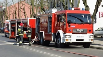 Rozszczelniony zbiornik z gazem - ewakuacja w Bełchatowie