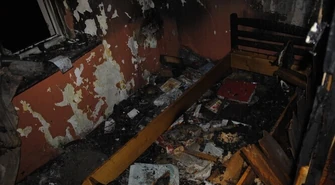 Pijany zasnął z papierosem, spowodował pożar?