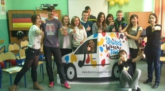 Deutsch-Wagen-Tour w Gimnazjum nr 2
