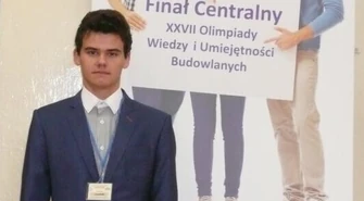 Uczeń z "Budowlanki" finalistą olimpiady