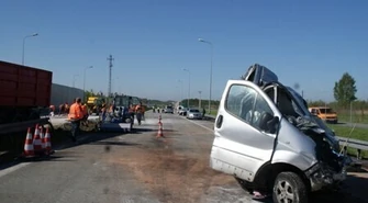 Karambol w Łódzkiem. Nie żyją trzy osoby