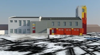 Nowa strażnica w Gorzkowicach 