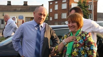 Minister u rolników w Grabicy