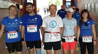Piotrkowianie pobiegli Piotrkowską