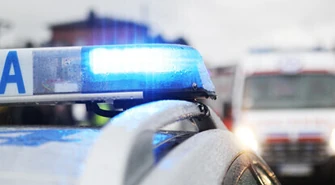 Pijany kierowca BMW wjechał w płot