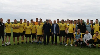 Zagrali mecz dla zmarłego policjanta