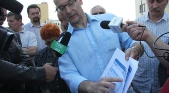 Protestują przeciwko spółdzielni