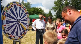 Sąsiedzkie spotkanie na cyklodromie 