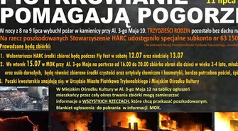 Piotrkowianie pomagają pogorzelcom