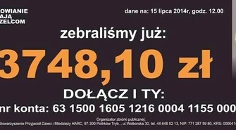 Czternaście osób już pomogło!