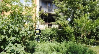 Starszy mężczyzna zginął w pożarze 