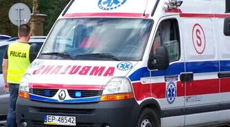 Wypadek na Wojska Polskiego. Kobieta w 9 miesiącu ciąży w szpitalu
