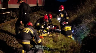 Kilkunastu rannych po zderzeniu pociągu z samochodem (ćwiczenia służb + VIDEO) 