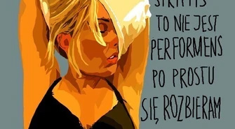 Ona po prostu się rozbiera...