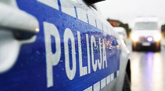 Zderzenie ciężarówki z samochodem osobowym