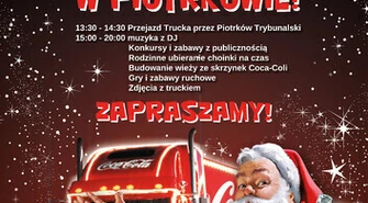 Truck Tour Świętego Mikołaja w Piotrkowie