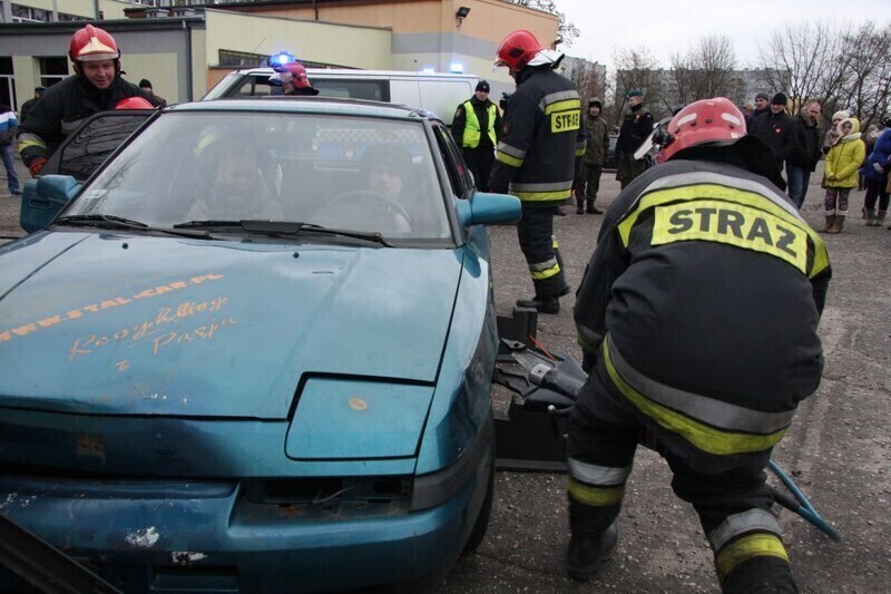 Zdjęcie 20: Wypadek podczas Orkiestry... pozorowany