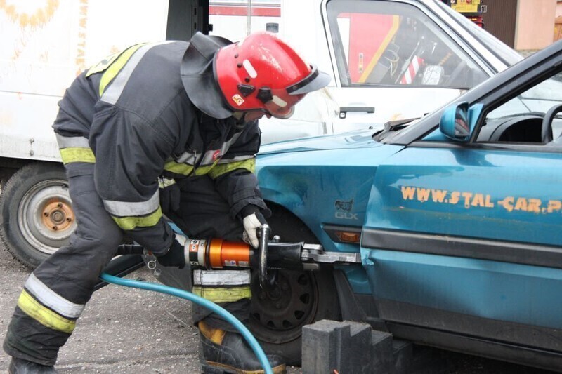 Zdjęcie 21: Wypadek podczas Orkiestry... pozorowany