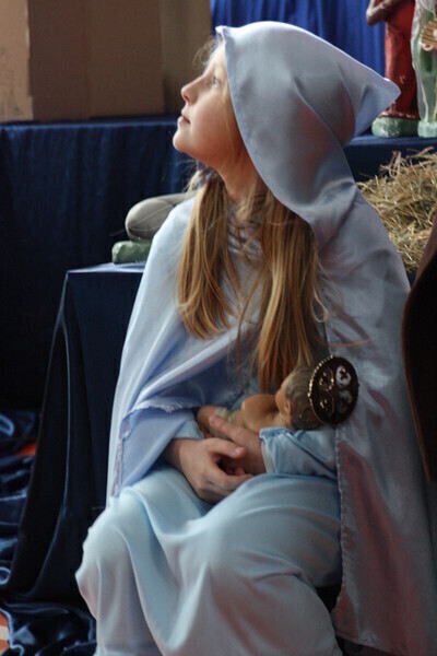 Zdjęcie 9: Jasełka i wspólne kolędowanie w Bujnach