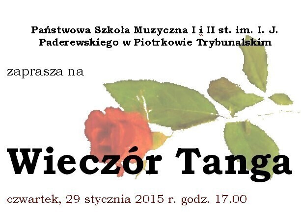 Zapraszają na wieczór tanga