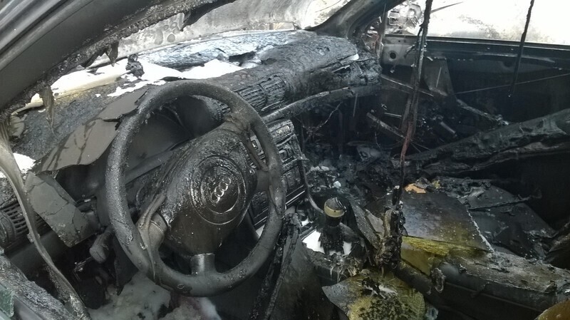 Zdjęcie 12: Pożar w warsztacie samochodowym (zdjęcia)