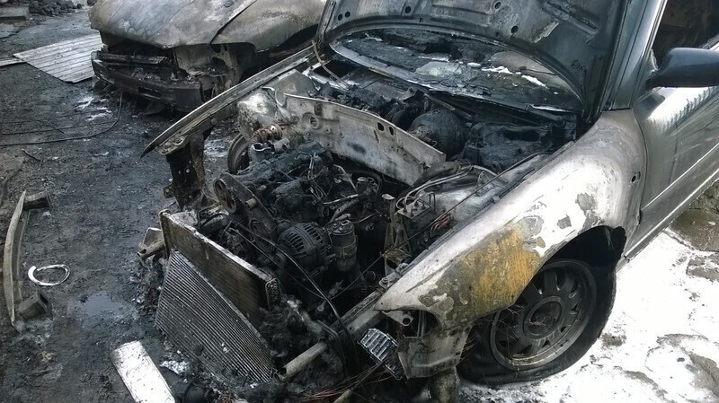 Zdjęcie 14: Pożar w warsztacie samochodowym (zdjęcia)