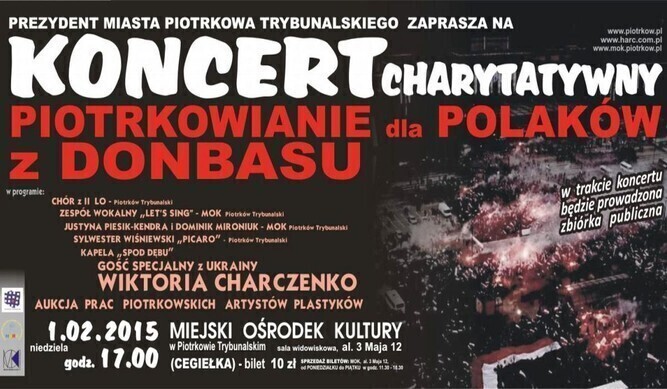 Piotrkowianie dla Polaków z Donbasu