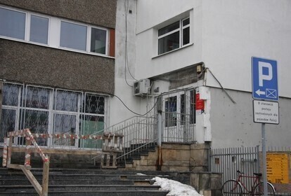 Zdjęcie 1: Trwają prace remontowe w Urzędzie Miasta przy ul. Szkolnej