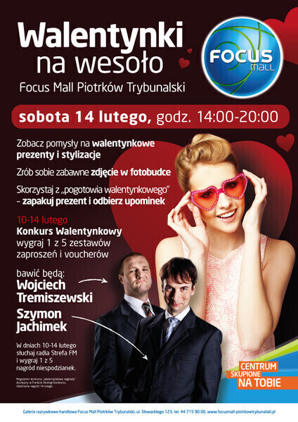 Zdjęcie 1: Walentynki na wesoło w Focus Mall 