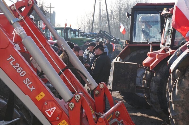 Zdjęcie 2: Rolnicy dotarli do Piotrkowa