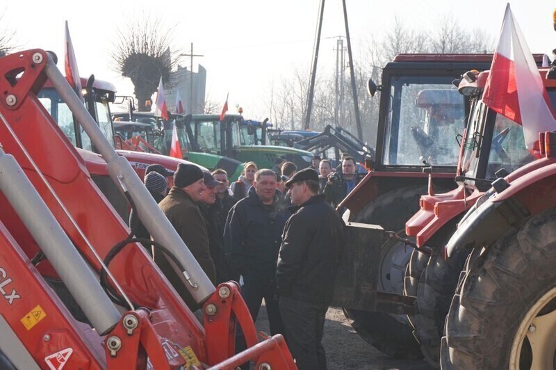 Zdjęcie 3: Rolnicy dotarli do Piotrkowa