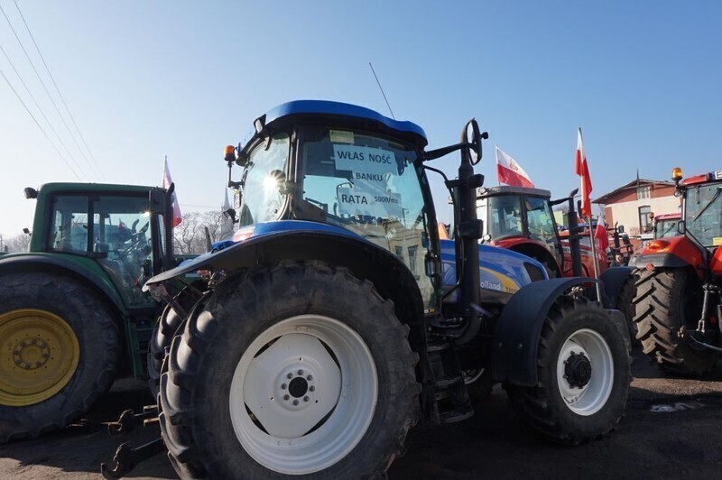 Zdjęcie 4: Rolnicy dotarli do Piotrkowa