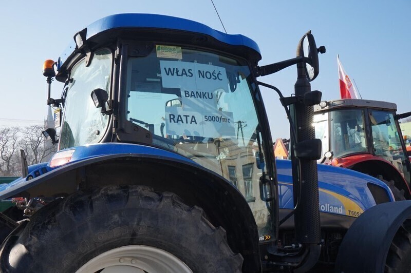 Zdjęcie 5: Rolnicy dotarli do Piotrkowa
